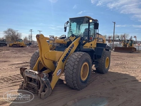 Front of Used Komatsu Wheel Loader for Sale